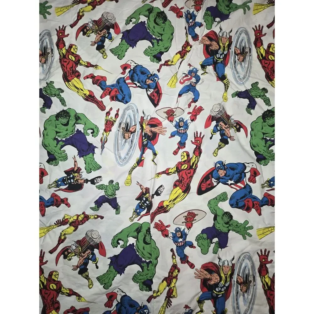 Pottery Barn Kids Marvel Duvet Cover Full/Queen And 2x Matching Pillow Sham